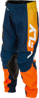 YOUTH KINETIC PANTS NAVY/ORANGE SZ 24