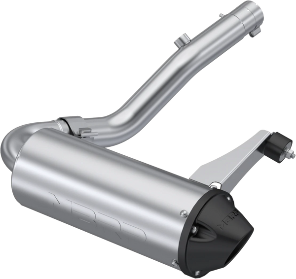 SINGLE SLIP-ON SYSTEM W/ 5" PERFORMANCE MUFFLER BLK TIP | AT-9220PT