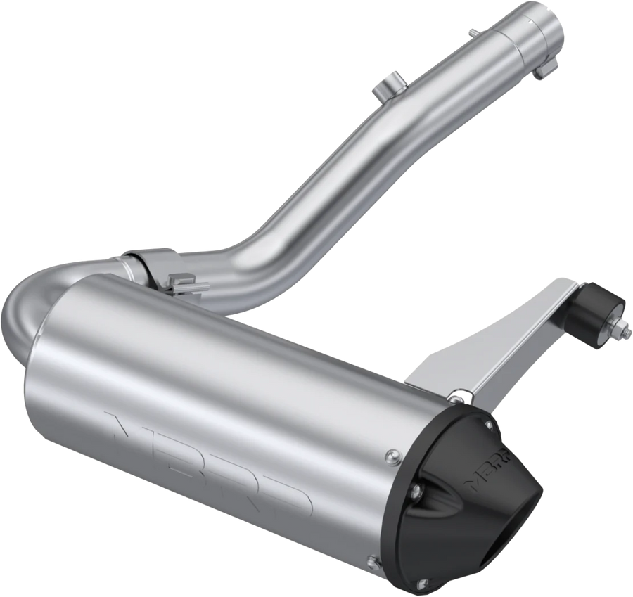 SINGLE SLIP-ON SYSTEM W/ 5" PERFORMANCE MUFFLER BLK TIP | AT-9220PT