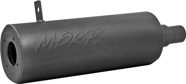SINGLE SLIP-ON SYSTEM W/ 4.25" SPORT MUFFLER BLK | AT-6700SP