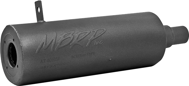 SINGLE SLIP-ON SYSTEM W/ 4.25" SPORT MUFFLER BLK | AT-6700SP