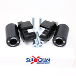 PA2 FRAME SLIDERS NO CUT BLACK KAW