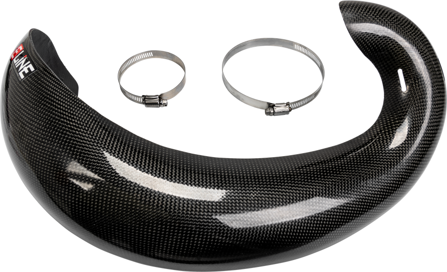 CARBON FIBER PIPE GUARDS HON/KAW/KTM/YAM