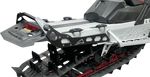 REAR BUMPER FLAT BLACK S/D 146" | D-SDRB600-FBK