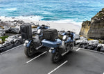ROUTE 1 HWY ROLLER TOUR TRUNK /BACKREST BAG BLACK