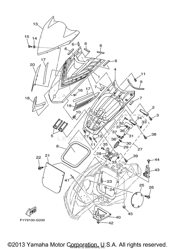 ORNAMENT, LH | F1X-U517W-01-00