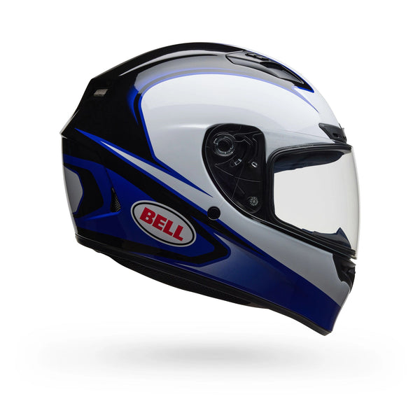 Bell Qualifier DLX Mips - Tarmac Gloss White/Blue