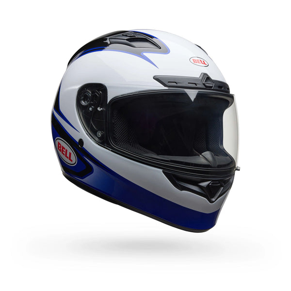 Bell Qualifier DLX Mips - Tarmac Gloss White/Blue