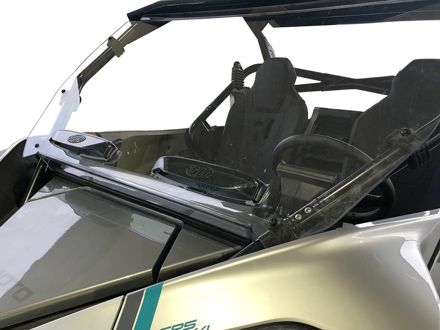 FULL VENTED WINDSHIELD CLR CF MOTO | 78-3500