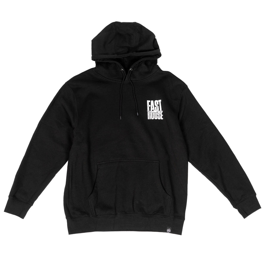 GRID HEAVY HOODIE BLACK