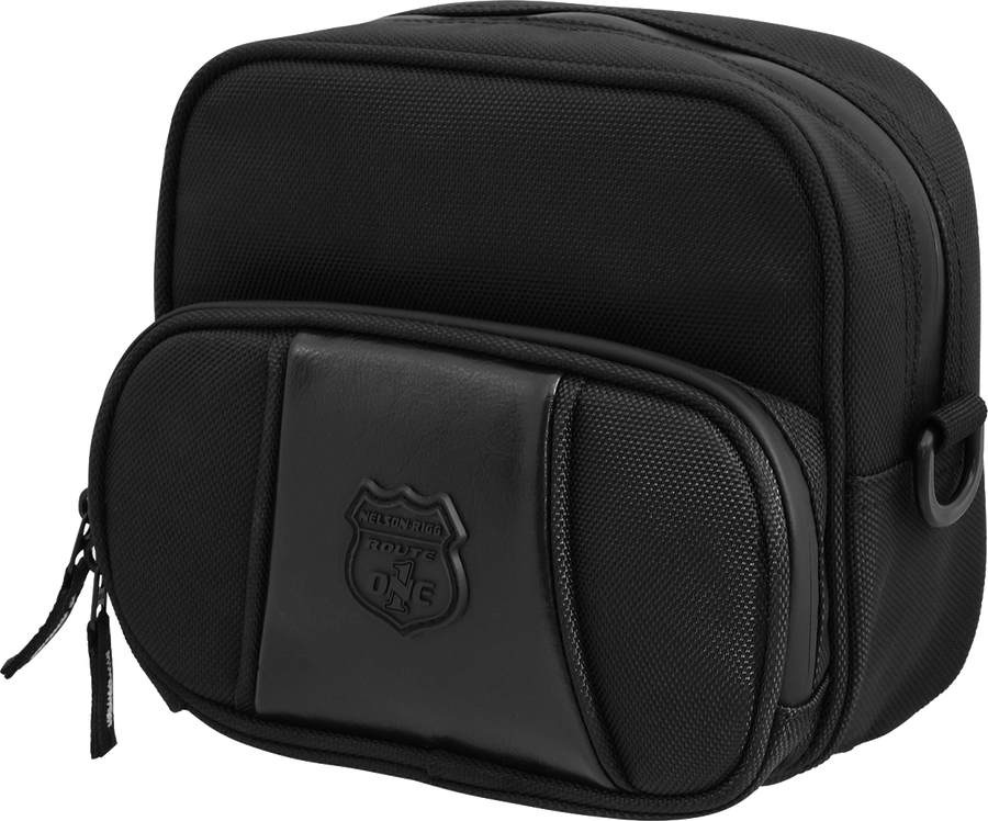 ROUTE 1 HWY HANDLEBAR BAG 7L BLACK | NR-100