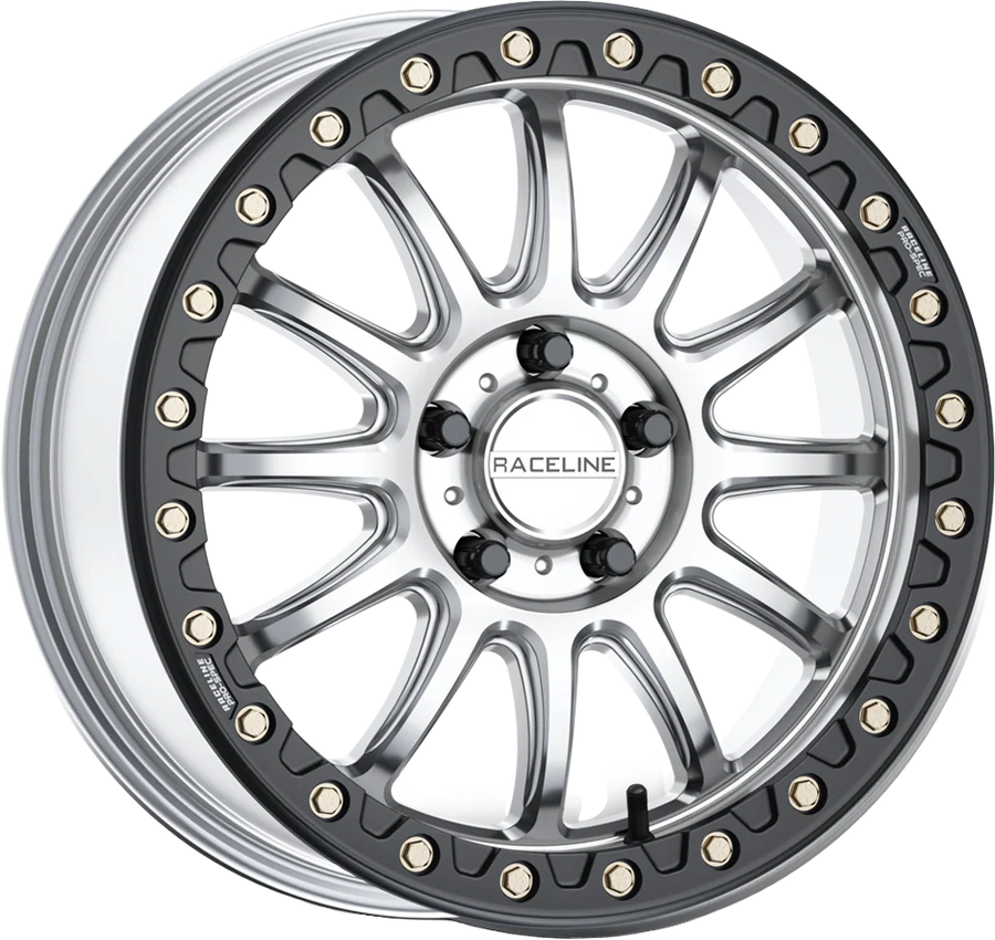 ALPHA HYPER 15X7 5X114.3 +25 SILVER W/ BLACK RING | A14SB-57012+25