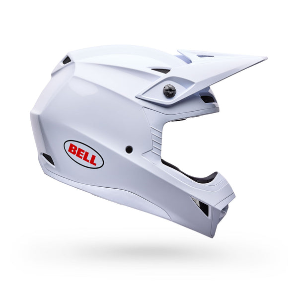 Bell MX-10 MIPS YOUTH - White Solid