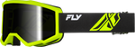 FOCUS GOGGLE BLACK/HI-VIS W/DARK SMOKE HYDROPHOC LENS | 37-51169