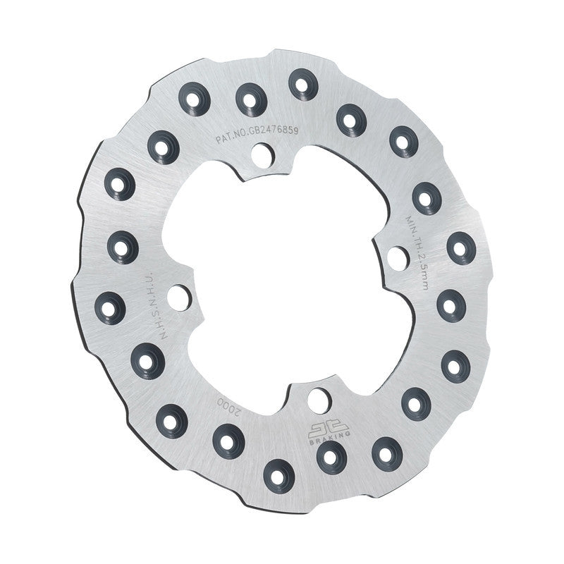REAR BRAKE ROTOR SS SELF CLEANING KAW | JTD2000SC01