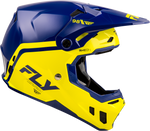 YOUTH FORMULA CC OBJECTIVE HELMET NAVY/YELLOW YL