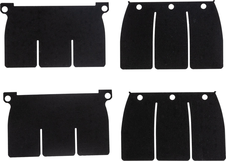 DELTA SYSTEM REPLACEMENT PETALS BLACK | DP110-1