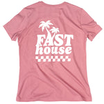 WMN VACAY SS TEE MAUVE