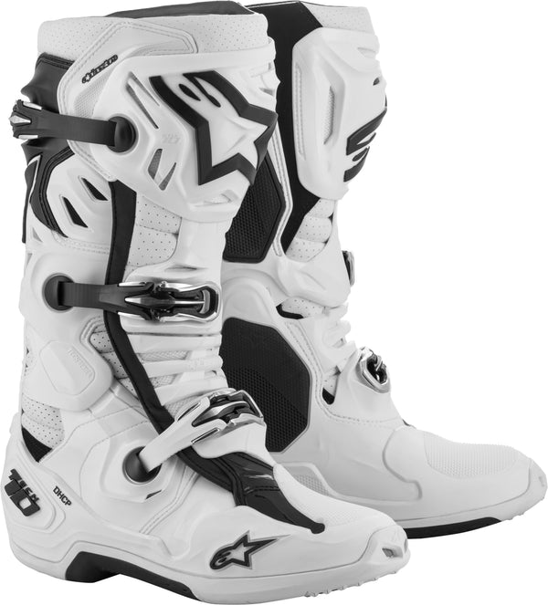 TECH 10 SUPERVENTED BOOTS WHITE SZ 10 | 2010520-20-10