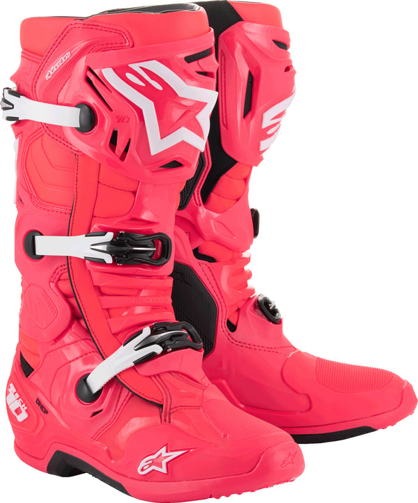 TECH 10 BOOTS DIVA PINK/WHITE 14 | 2010020-3812-14