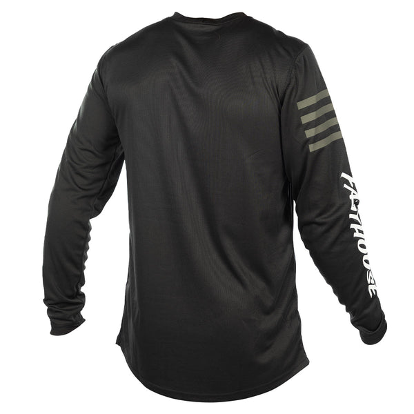 CARBN ECHO LS JRSY BLACK MD