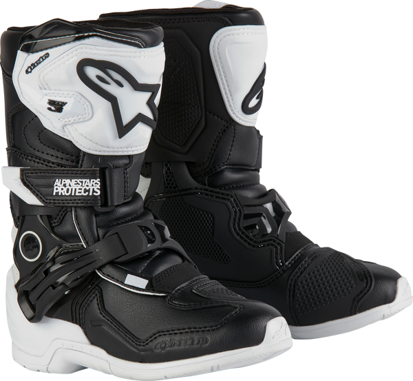 TECH 3S KIDS BOOTS WHITE/BLACK SZ 11