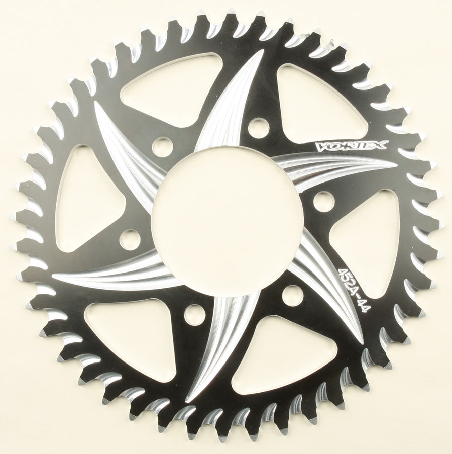 REAR CAT5 SPROCKET ALUMINUM 44T-520 BLK KAW