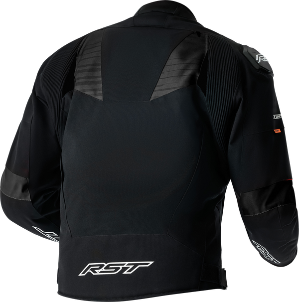TRACTECH EVO D3O JACKET BLACK/WHITE TEXTILE