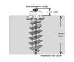 1"-25MM SHOULDER SCREW STUDS QTY 200 | SS-25200