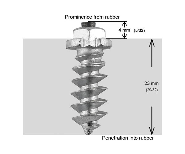 1"-25MM SHOULDER SCREW STUDS QTY 200 | SS-25200