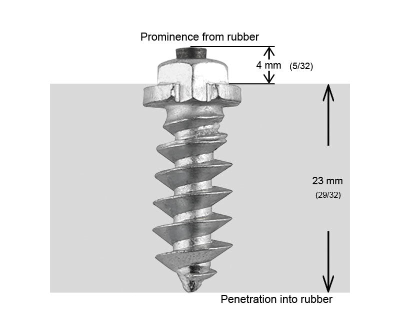 1"-25MM SHOULDER SCREW STUDS QTY 200 | SS-25200