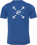 YOUTH FLY LOST TEE ROYAL BLUE