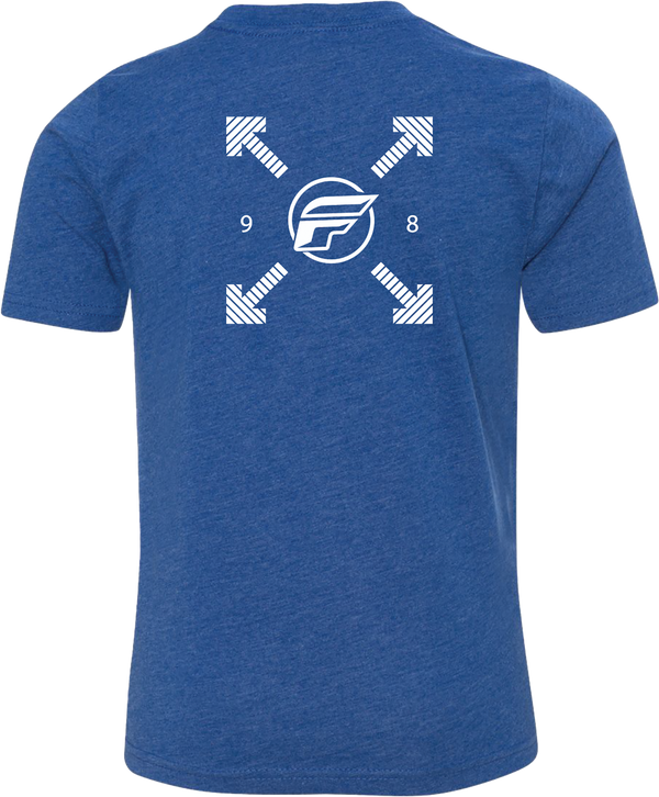 YOUTH FLY LOST TEE ROYAL BLUE YS | 354-0324YS