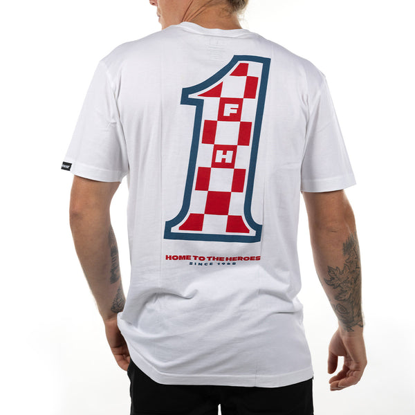 HEROES SS TEE WHITE