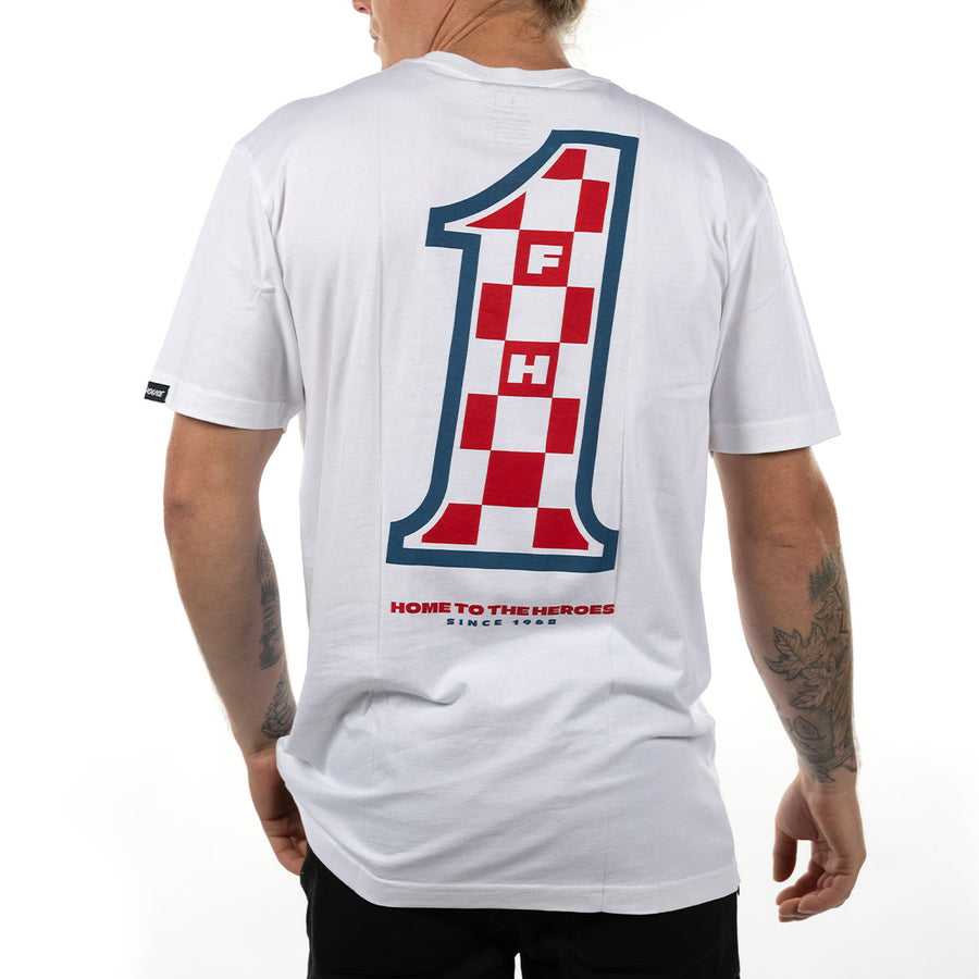 HEROES SS TEE WHITE