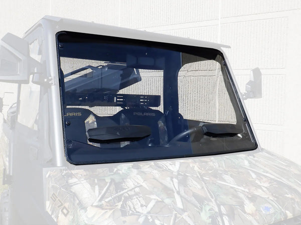 POLY FRONT WINDSHIELD FULL FIXED VENTED POL | 2646