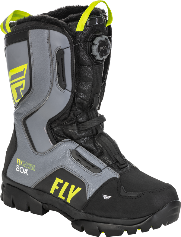 MARKER BOA BOOT BLACK/GREY/HI-VIS SZ 07