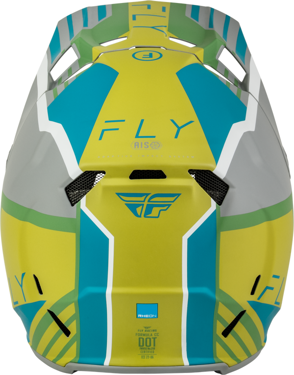 FORMULA CC STRIKE HELMET MATTE GREY/GREEN/TEAL