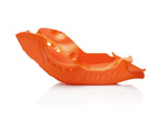 SKID PLATE ORANGE/WHITE