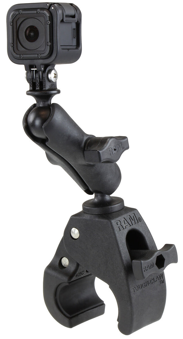 UNPKD RAM TOUGH-CLAW W/ GO PRO BASE | RAP-B-404-GOP1U