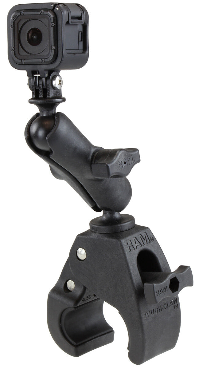 UNPKD RAM TOUGH-CLAW W/ GO PRO BASE | RAP-B-404-GOP1U