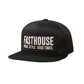 YTH BLOCKHOUSE HAT BLACK
