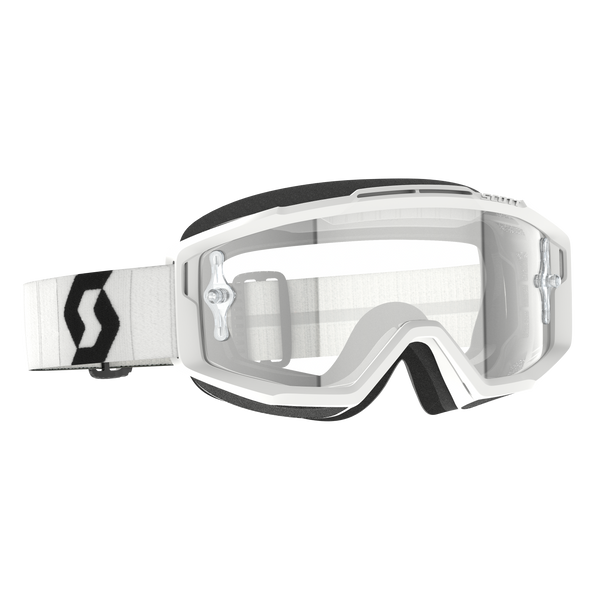 SPLIT OTG GOGGLE WHT/BLK CLEAR WRK