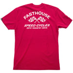 CROWN SS TEE CARDINAL