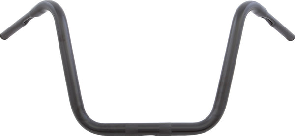 1.25" APE HANGER BLACK 14" 1.25" THRU CLAMP -CABLE
