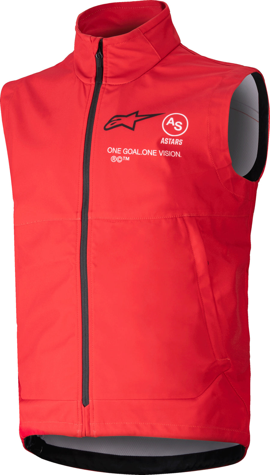 TECHSTAR SOFTSHELL VEST BRIGHT RED MD
