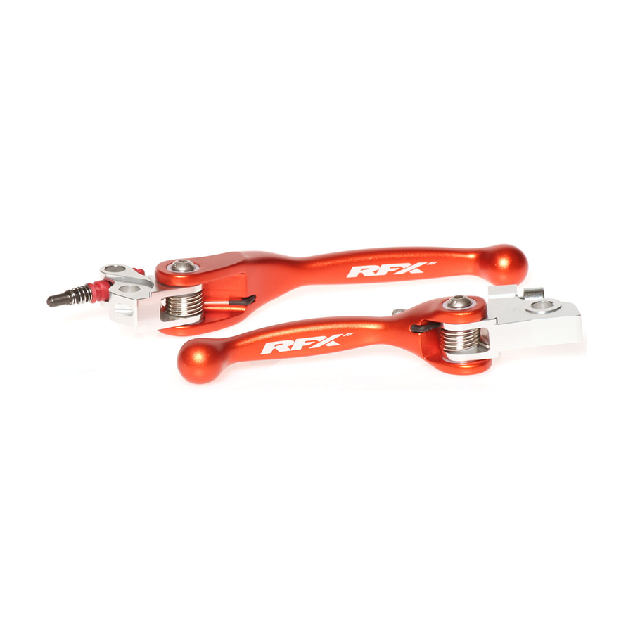 FLEXIBLE LEVER SET ORANGE KTM | FXFL 50000 55OR