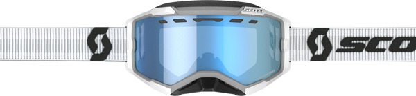FURY GOGGLE SNOW CROSS WHITE W/BLUE