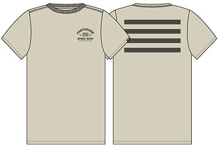 COBALT SS TEE NATURAL 3X