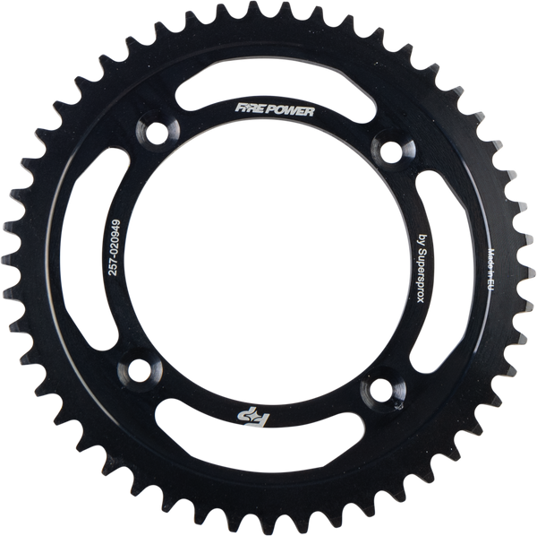REAR SPROCKET STEEL 49T BLK
